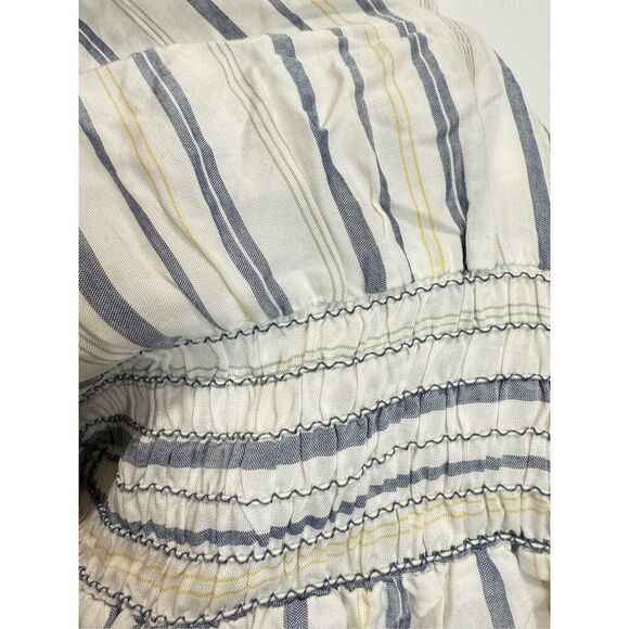 Max studio striped tie-waist blouse  XL - Picture 3 of 6